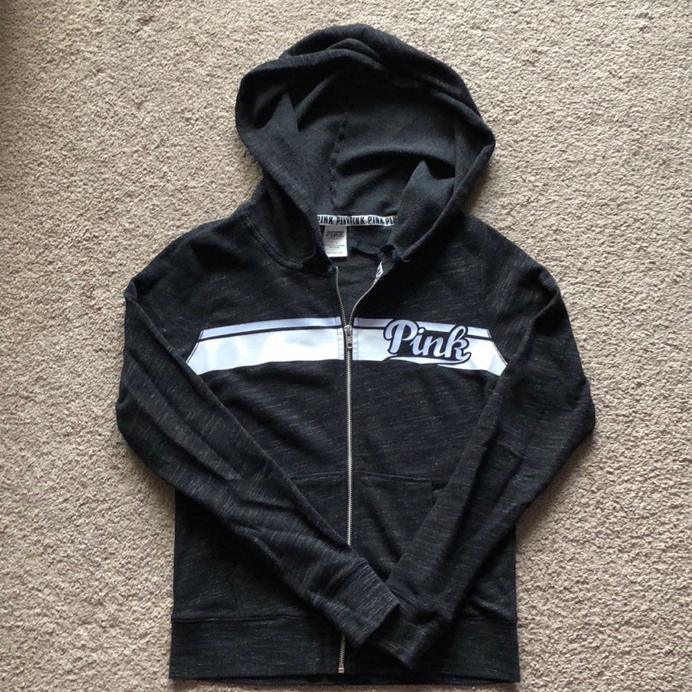 VS PINK zip up hoodie